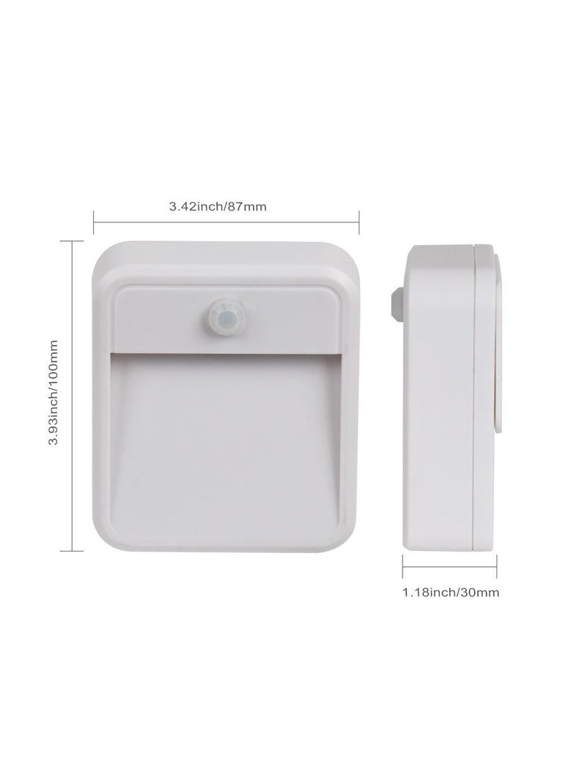 BlackT ElectroTech Blackt Electrotech BT81D Battery Powered Motion Sensing LED Stick Anywhere Wall Night Light AutoOffON Mode White  - Image 2