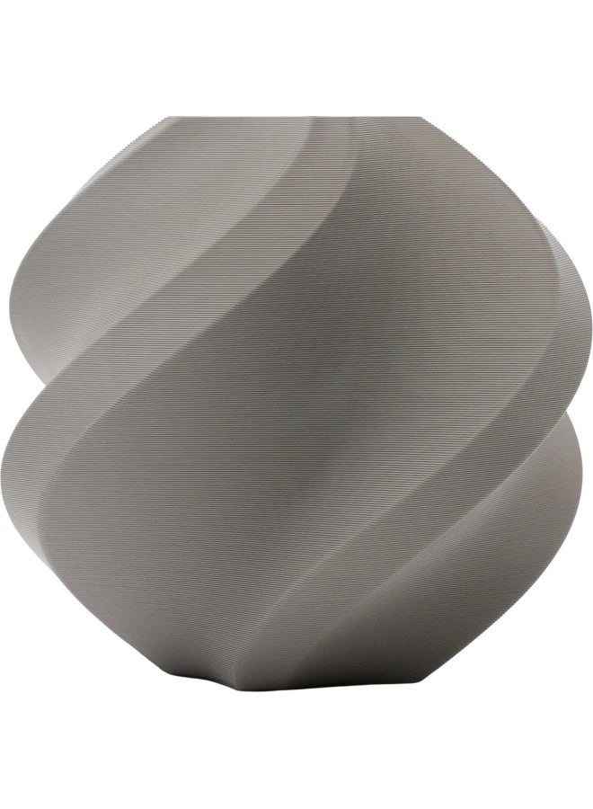 Bambu Lab 3D Printer Filament PLA Basic-Gray- with Bambu Reusable Spool Gray - Image 2