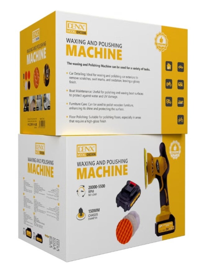 Denx DX3306 Waxing And Polishing Machine. - Image 5