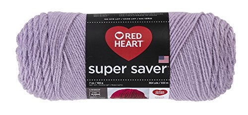 RED HEART Super Saver Yarn, Pale Plum (E300.0579) - Image 1