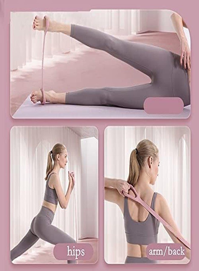 Ndola Resistance Band Figure 8 Fitness Resistance Band, Arm|Back Training Elastic Ropes - Pure Barre Workout Chest Arm and Shoulder Stretch Bands,Yoga,Pilates, Stretching. - Image 2