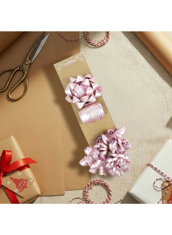 Trentor Christmas Gift Décor Bow  3.5" Star, Ribbon and Curl Bowl - Image 1