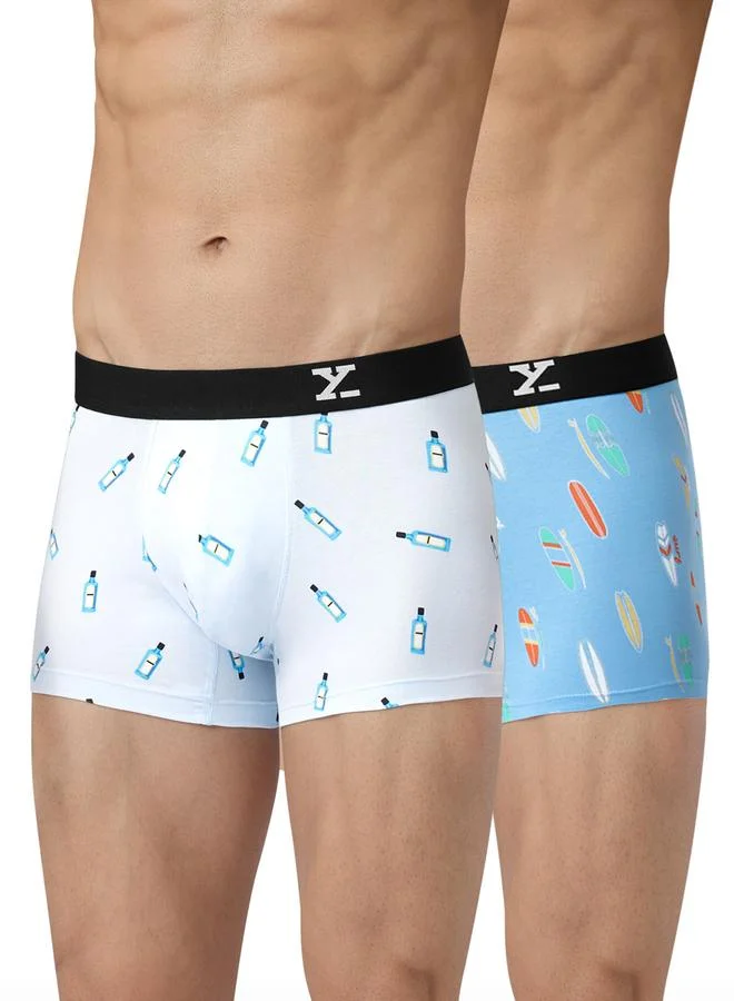 اكس واي اكس اكس حزمة من 2 - سراويل داخلية قطنية مطبوعة