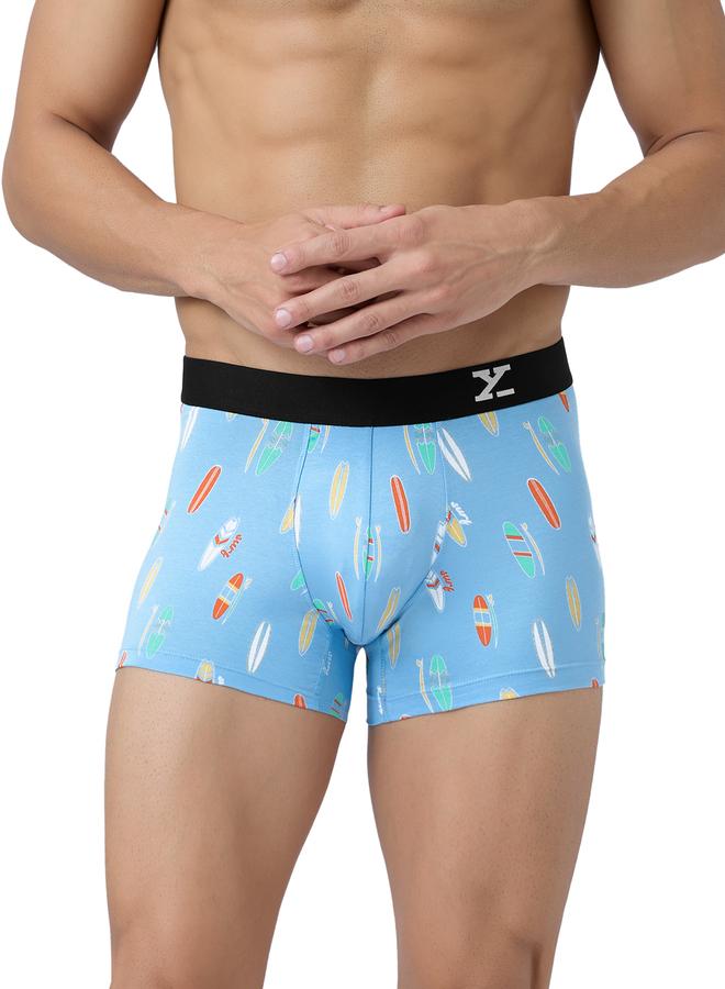 XYXX Pack of 2 - Men Surf Cotton Printed Trunks - Image 2