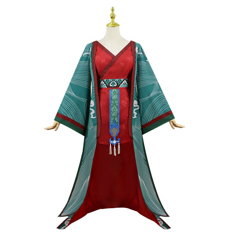 Baoqing Square Master White Snake Cos Clothing Hanfu National Tide Element Secondary Animation Cosplay Suit - Image 3
