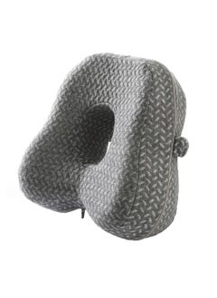 SYOSI Knee Pillow for Side Sleepers, Butterfly Hollow Design Aligns Spine and Relieves Pressure, Memory Foam Leg Elastic Pillow Strap for Sleeping for Back Pain,Leg Pillow, Gray  - Image 1