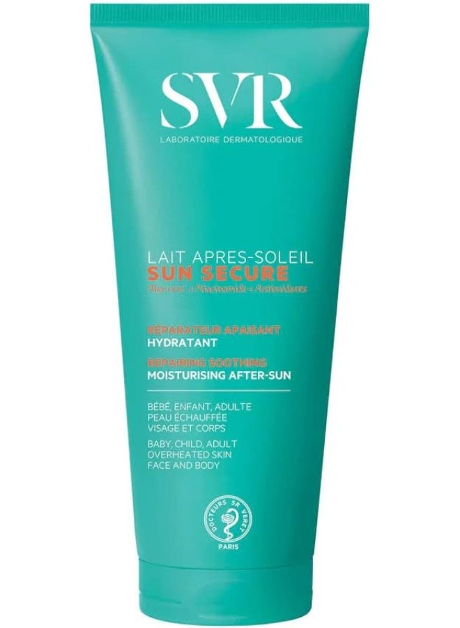 اس في أر حليب Svr Sun Secure Repairing Soothing Moisturizer After Sun Milk 200 ML