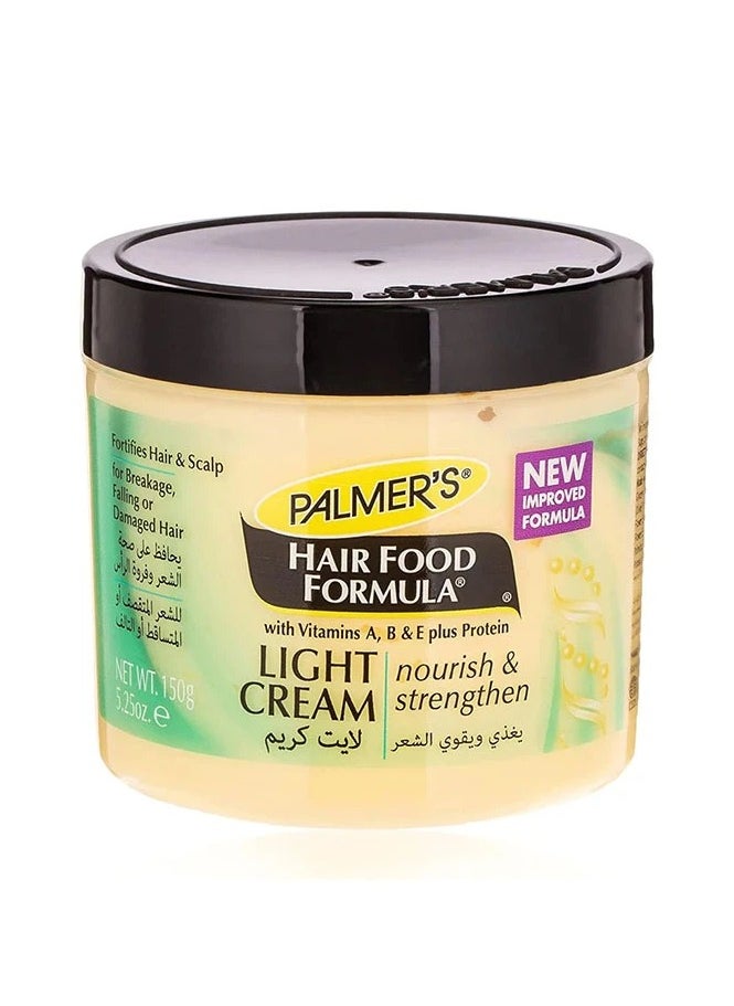 PALMER'S - Palmer's Hair Food Formula Light Cream150 Gm - Image 1