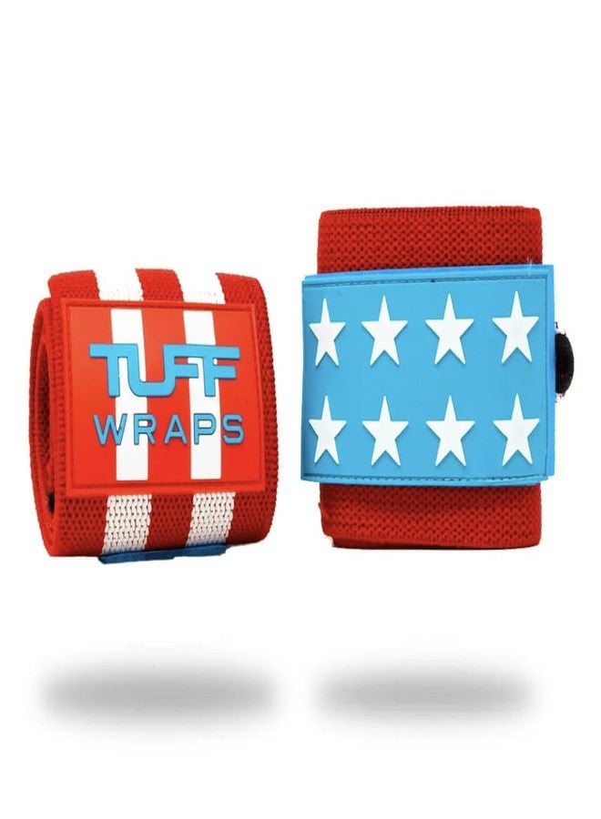TUFF Villain 16" Wrist Wraps for Weightlifting & Powerlifting - Adjustable Support Straps for Men and Women - Ideal for Strength Training, CrossFit, Bodybuilding - Durable Comfort to Eliminate Wrist Pain - Image 1