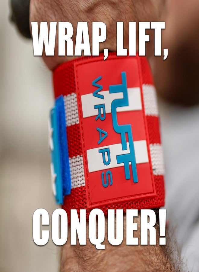 TUFF Villain 16" Wrist Wraps for Weightlifting & Powerlifting - Adjustable Support Straps for Men and Women - Ideal for Strength Training, CrossFit, Bodybuilding - Durable Comfort to Eliminate Wrist Pain - Image 5