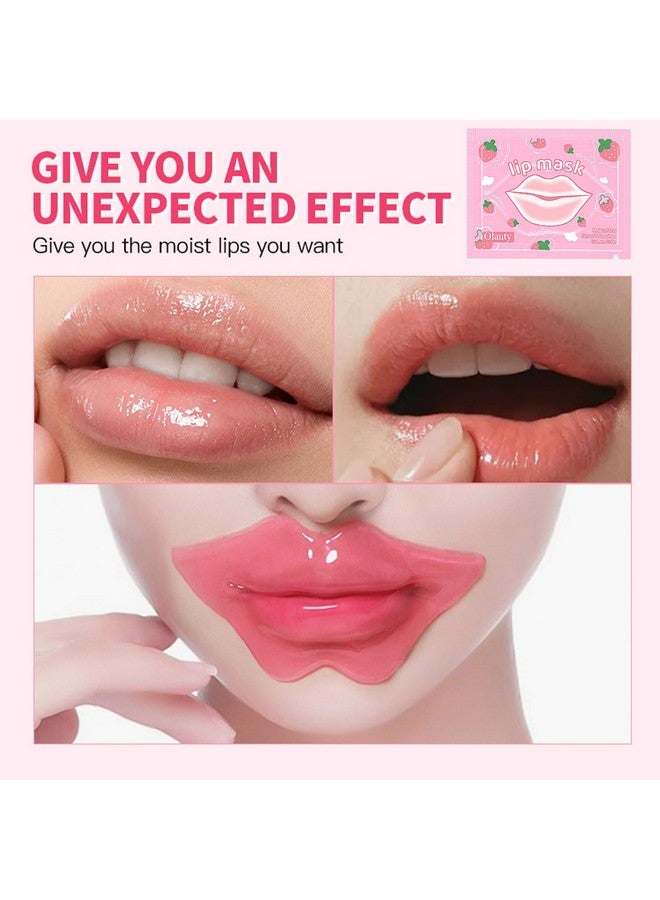 FirstFly 30 Pairs Eye Masks & Lip Masks, Crystal Collagen Under Eye Patches for Puffy Eyes, Moisturizing Lip Mask Pink Lip Pads for Lip Spa Daily Labial Mask Eye Patches for Reducing Fine Lines & Dark Circles - Image 5