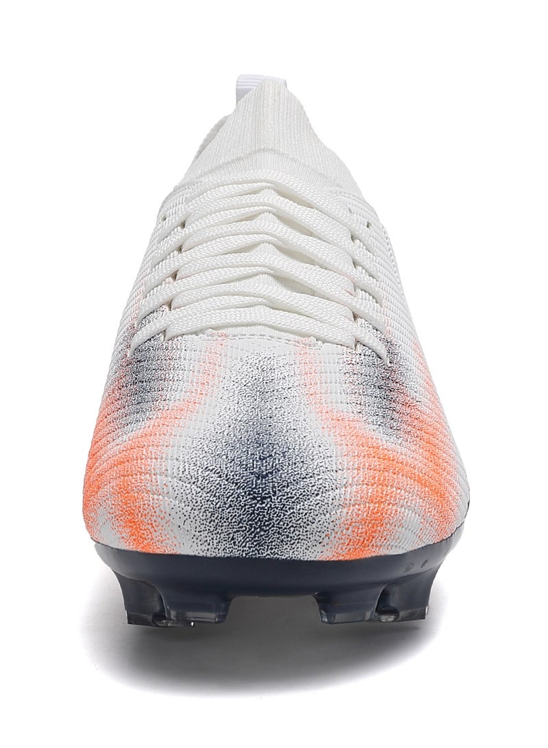 Sky View Kids Soccer Shoes AG FG Long Spikes Boys and Girls Low-Top Students Game Sports Training Soccer Cleats Shoes  - Image 3