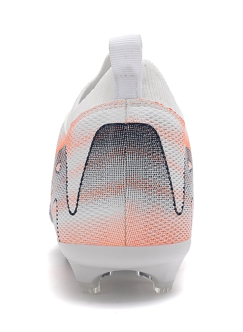 Sky View Kids Soccer Shoes AG FG Long Spikes Boys and Girls Low-Top Students Game Sports Training Soccer Cleats Shoes  - Image 4