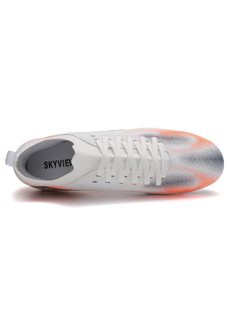 Sky View Kids Soccer Shoes AG FG Long Spikes Boys and Girls Low-Top Students Game Sports Training Soccer Cleats Shoes  - Image 5