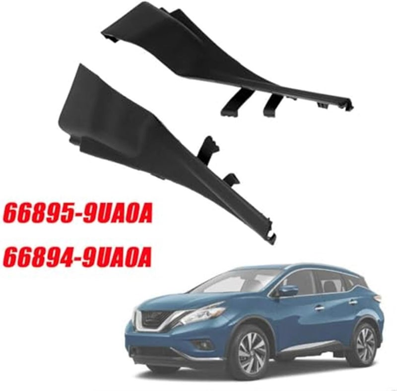 QASULER Front Windshield Wiper Cowl Cover for Nissan Murano - Image 3