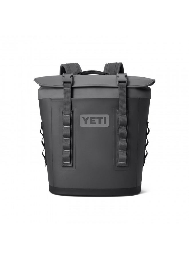 YETI YETI Hopper M12 Backpack Soft Sided Cooler with MagShield Access, Charcoal  - Image 1