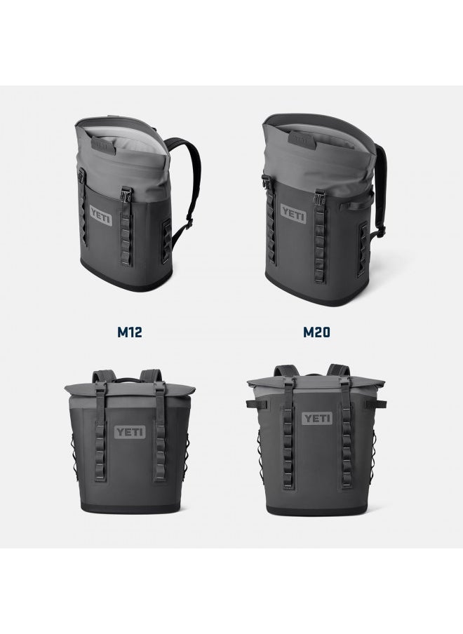 YETI YETI Hopper M12 Backpack Soft Sided Cooler with MagShield Access, Charcoal  - Image 5