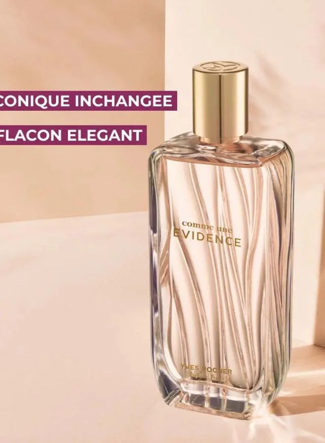 Yves Rocher  COMME UNE EVIDENCE EAU DE PARFUM BOTTLE 100ML for Women | Best Price UAE