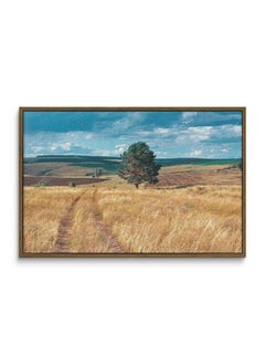 Home Gallery Central Russia Agricultural Countryside Country Road Canvas Wall Art  - Image 3