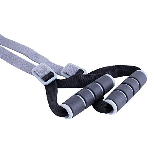 CAP Barbell Elastic Resistant Band with Handles, Light - Image 1