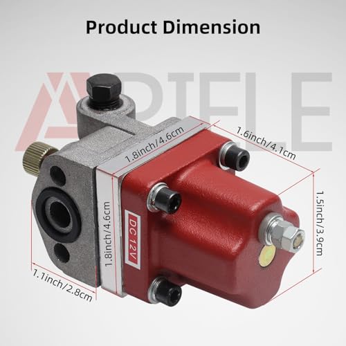 APIELE Fuel Shut Off Solenoid Valve 3035344 3054291 for Cummins NTA855 & N14 M11 K38 K50 PAI # 180208 12VDC - Image 4