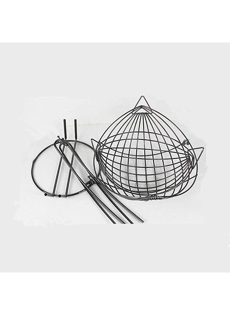 ROLLYWARE Rollyware BIG SIZE Swing Fruit Basket for Dining Table HEAVY Weight Sturdy Stylish Vegetable Basket Stand with RUST FREE Suitable as Onion Basket Vegetable Stand Fruits Basket for Dining Table 4 kg Capacity  - Image 5