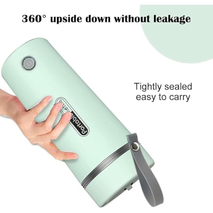 Tazweeq Electric KettlePortable Travel Mini Kettle500Ml Small Water Heater Kettle3 In 1 Electric Heating CupFast Boil And Auto Shut Off Heating Mug Water Kettle For TeaCoffeeBaby MilkCoffee - Image 5