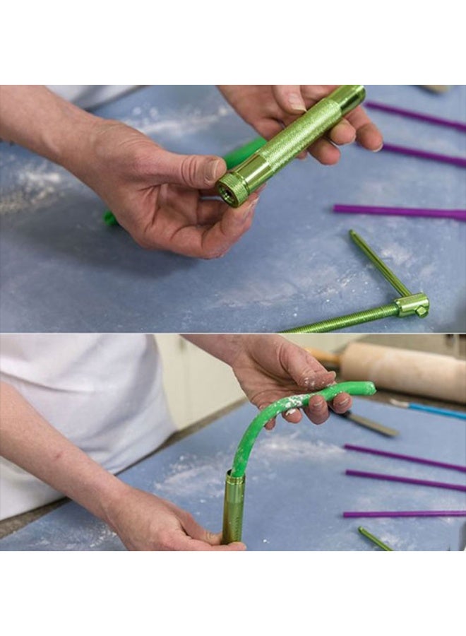 SK Sugar Paste Extruder with 20 Tips Sugar Craft Fondant Cake Decorating Tool Paste Extruder Clay - Image 5