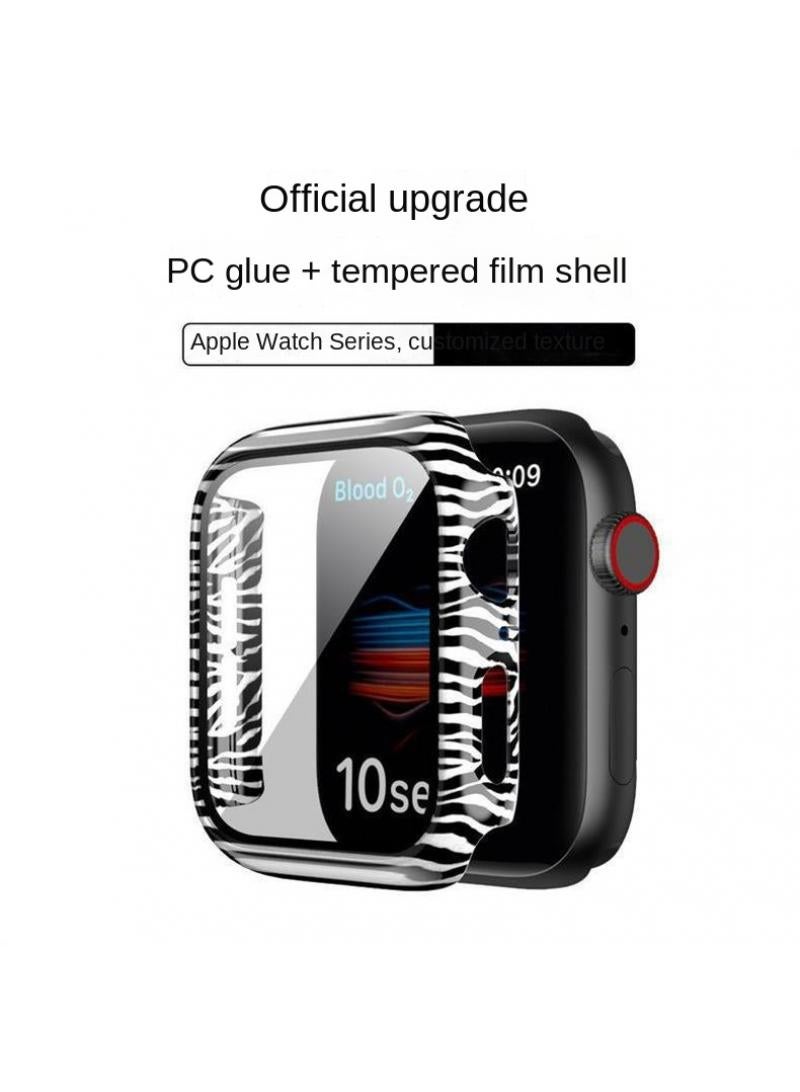 Y&D Suitable For AppleWatch 44mm universal Watch Tempered Film Integrated Protective Case - Image 4