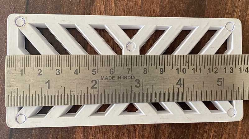 BlueWave Overflow Gutter Drain for Swimming Pool, 14 x 6.5cm ABS Heavy Flow Water Drain - Image 3