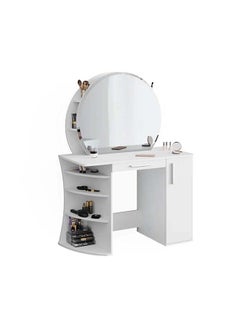 AtoZ Furniture Cinderella Dressing table in White Color 