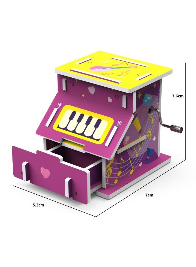 Saudi Select Enchanting STEM DIY Music Box Building Toy for Early Development - Fun Learning & Education Science Kit, Family Parenting Game, Party Gift for Boys and Girls. - Image 4
