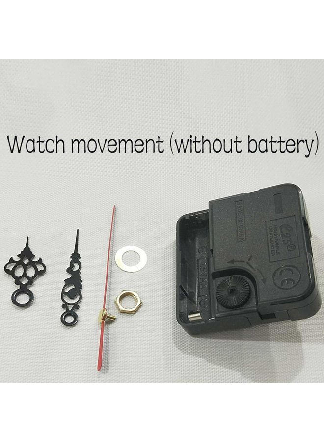 NIBEMINENT 5D Diamond Painting Clock With Movement Kit Multicolour - Image 5