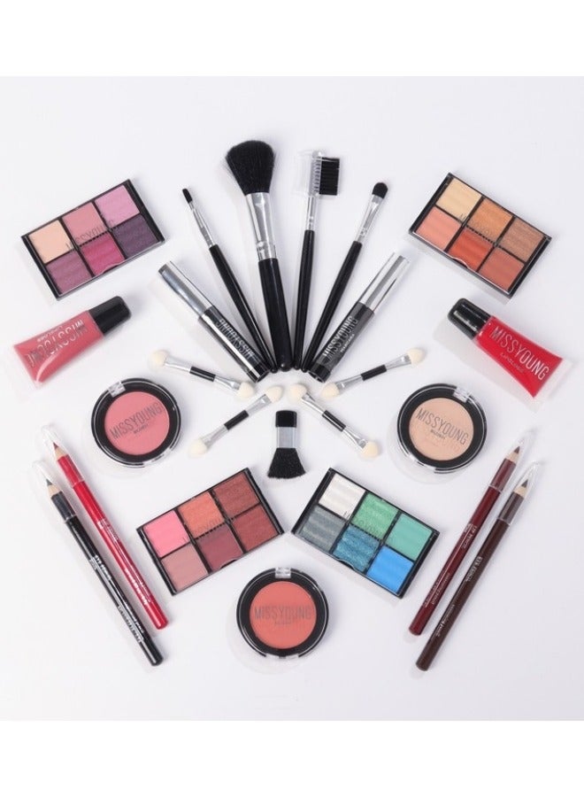 daroge Professional Portable Makeup Gift Set For Girl And Women (Set Of 47 Pieces) - Image 3