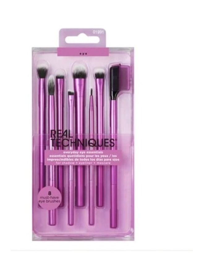 REAL TECHNIQUES Everyday Eye Essentials Makeup Brush Set Multicolour - Image 2