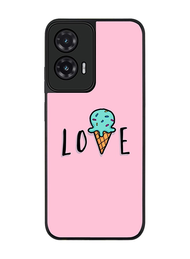 Stylizedd For Motorola Moto G35 Case,Slim fit Camera Protection, Shockproof Thin Phone cover  - LoveIcecream Cone