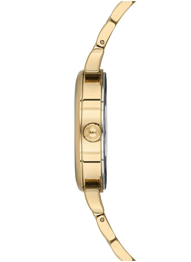 U.S. Polo Assn. U.S. Polo Assn. Stile 32mm Ladies' Watch with Bold Green Dial & Gold Stainless Steel Band - USPA2070-04, Classic Sophistication  - Image 2