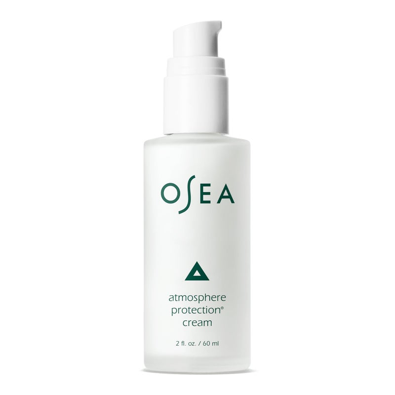 OSEA Atmosphere ProtectionÂ® Cream 2oz - Lightweight Face Moisturizer for Fast-Absorbing Hydration - Smooths with Niacinamide, Shea Butter, and Undaria Seaweed - Ideal Under Sunscreen or Makeup - Image 1