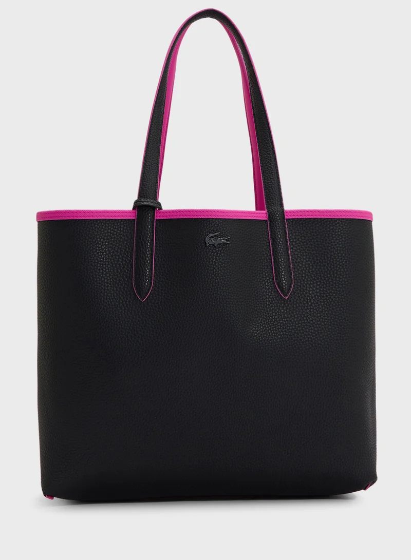لاكوست Essentials Top Handle Zip Over Tote