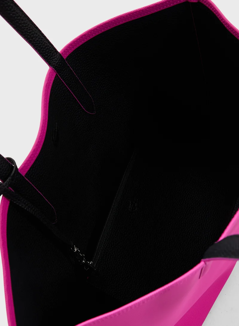 لاكوست Essentials Top Handle Zip Over Tote