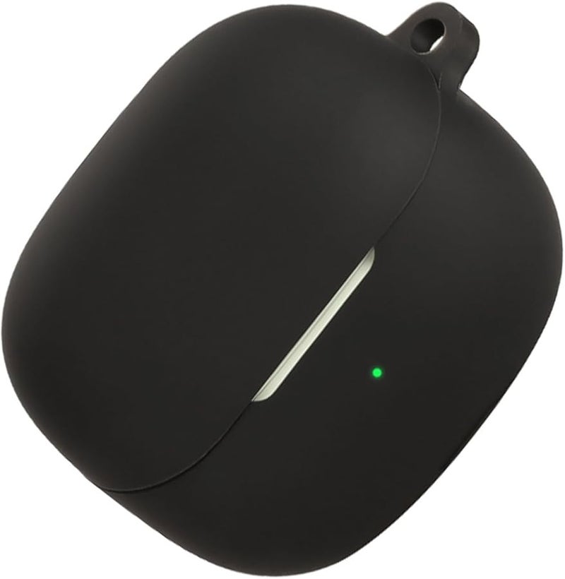 Black Shockproof Silicone Protective Case Cover for Bass BP1 Headphones with Charging Port - Image 2