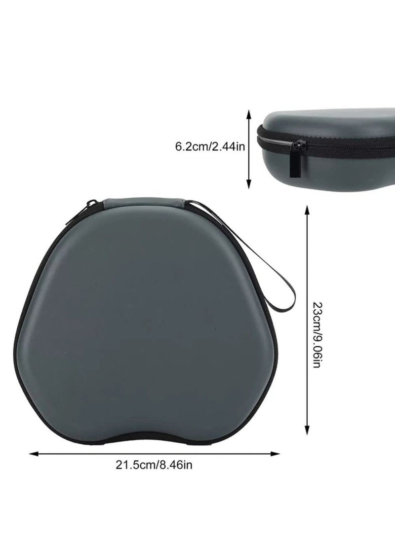 Travel Case for AirPods Max Hard Carrying Bag Storage AirPods Max Headset PU&EVA&Polyester Portable Storage Box - Image 2
