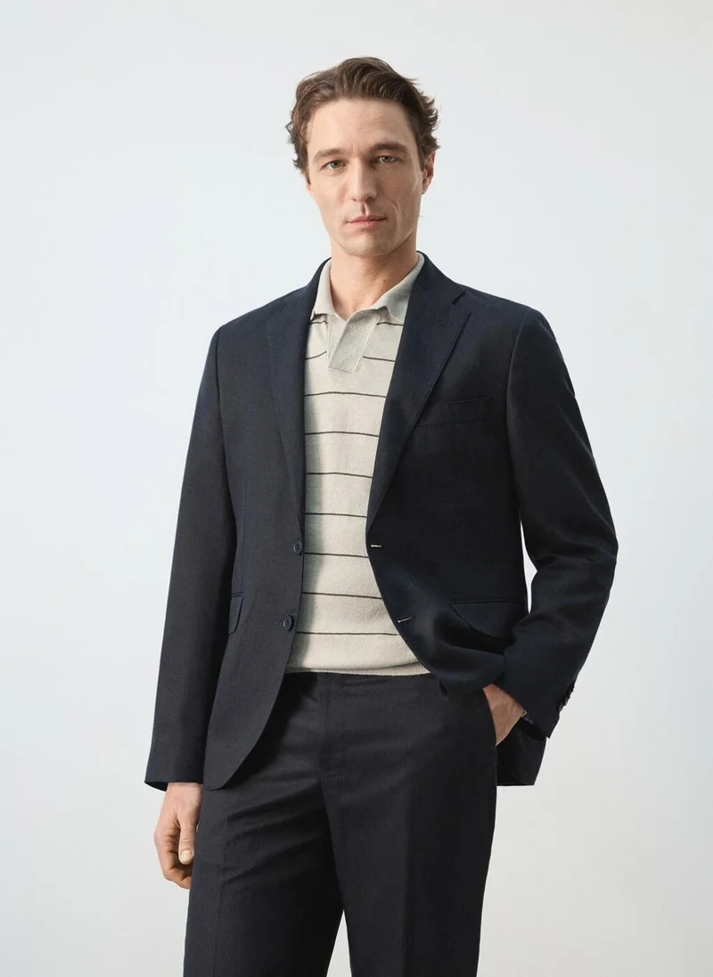 مانجو مان Amalfi slim fit suit jacket