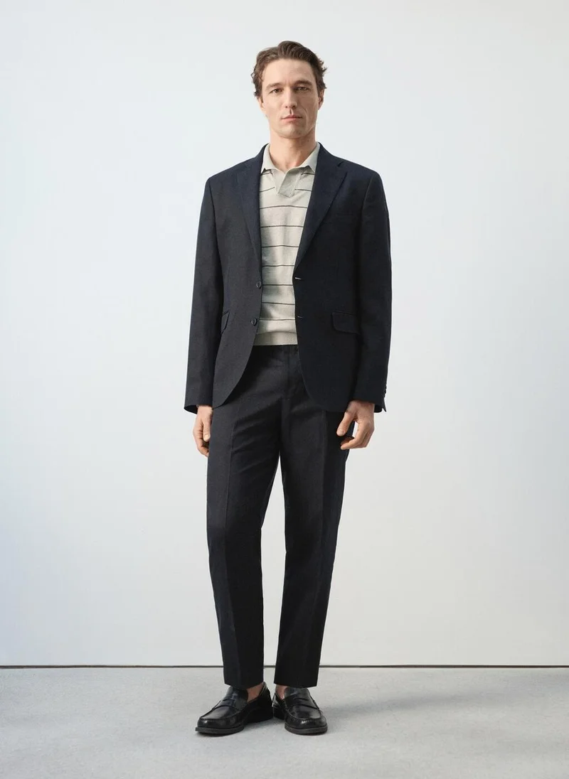 Mango Man  Amalfi slim fit suit jacket for Men | Best Price UAE