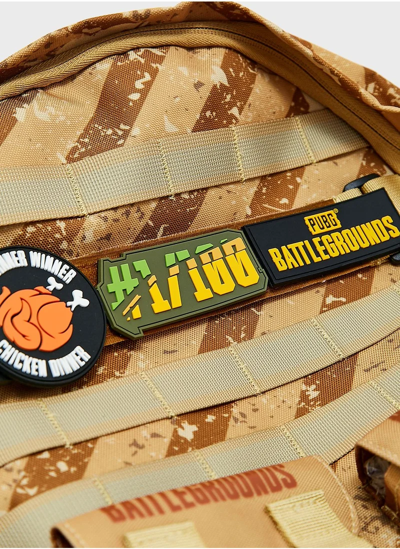 PUBG Back To School  Pubg Battlegrounds Erangle 18" Technical Backpack Level 1
