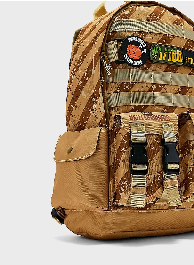 PUBG Back To School  Pubg Battlegrounds Erangle 18" Technical Backpack Level 1