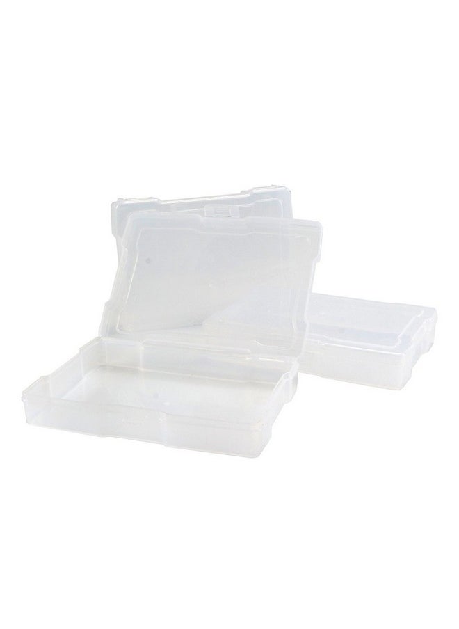 Novelinks novelinks Transparent 4" x 6" Photo Storage Boxes - Photo Organizer Cases Photo Keeper Picture Storage Containers Box for Photos - 10 PACK (Clear)  - Image 4