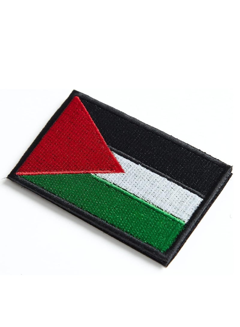 Generic Pack of 2pcs Embroidered Flag Patches - Perfect for Jackets - Backpackers - Travelers - Uniforms - Jeans and Hats - Tactical Embroidered Patches  - Image 4