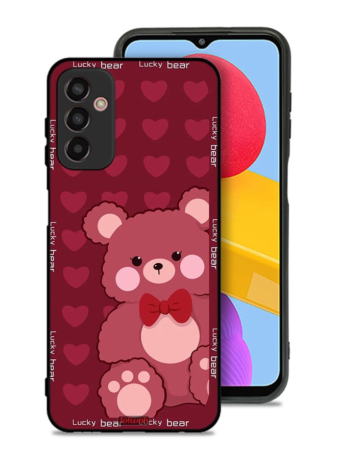 Tolwak Samsung Galaxy M13 Protective Case Cover Lucky Bear - Image 1