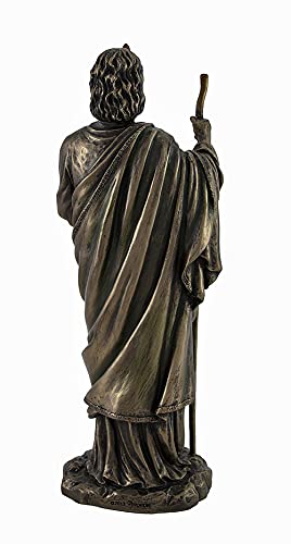 Things2Die4 Bronzed St. Jude Statue 8 in. - Image 3